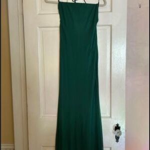 Princess Polly MALVERN MAXI DRESS GREEN- Size 6
